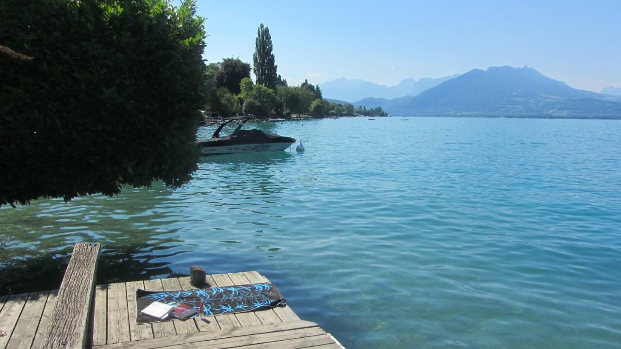 Villa Le Lac Cottage Au Bord Du Lac D'Annecy - Chambre Chez L'Habitant - Les Terrasses Du Lac เวย์ริเยร์-ดู-ลัค ภายนอก รูปภาพ